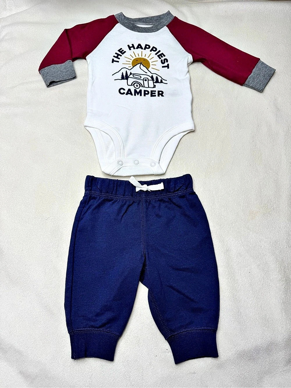 Carter's Baby 3M Camper Matching Set Like New